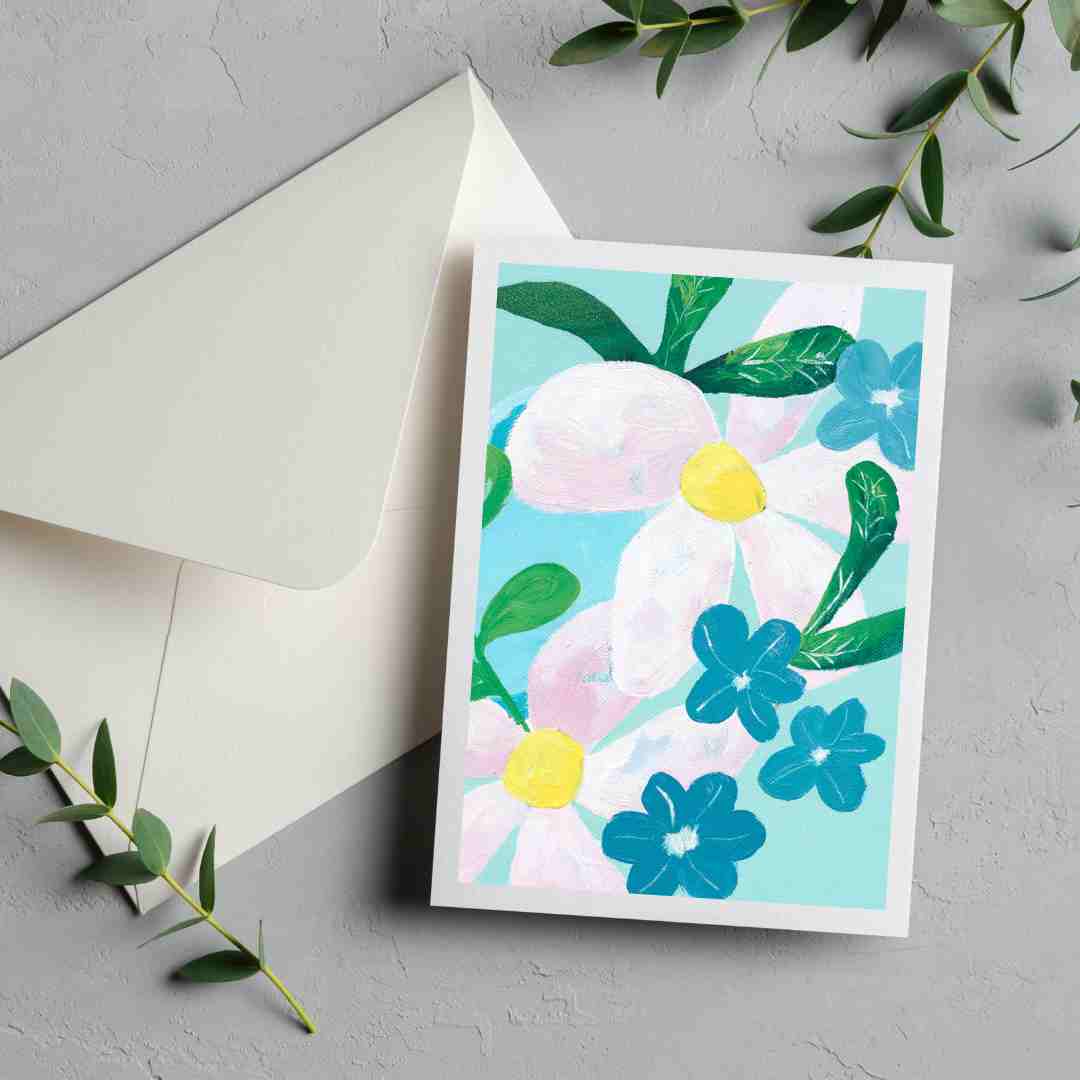 Greeting Card Set: Under Spring Skies - Ros Gervay