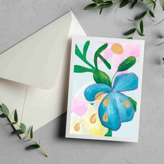 Greeting Card Set: Petalscape - Ros Gervay