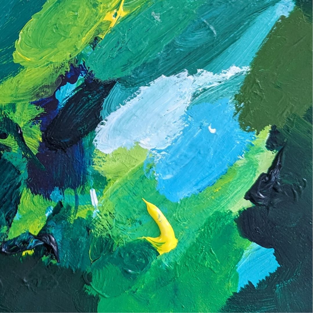 Palette in Green - Ros Gervay