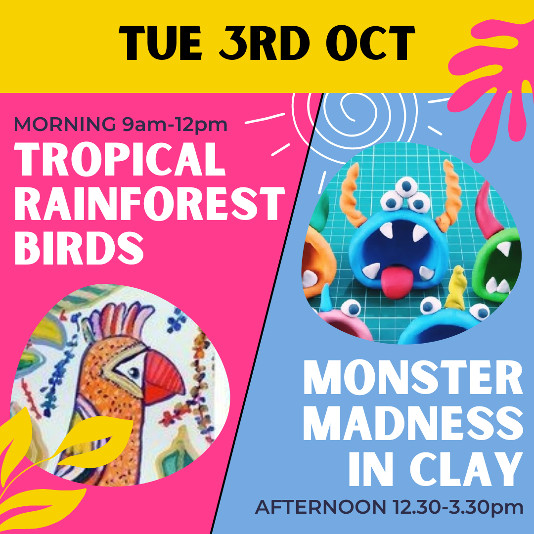 Kids Art Classes - Tue 3rd Oct