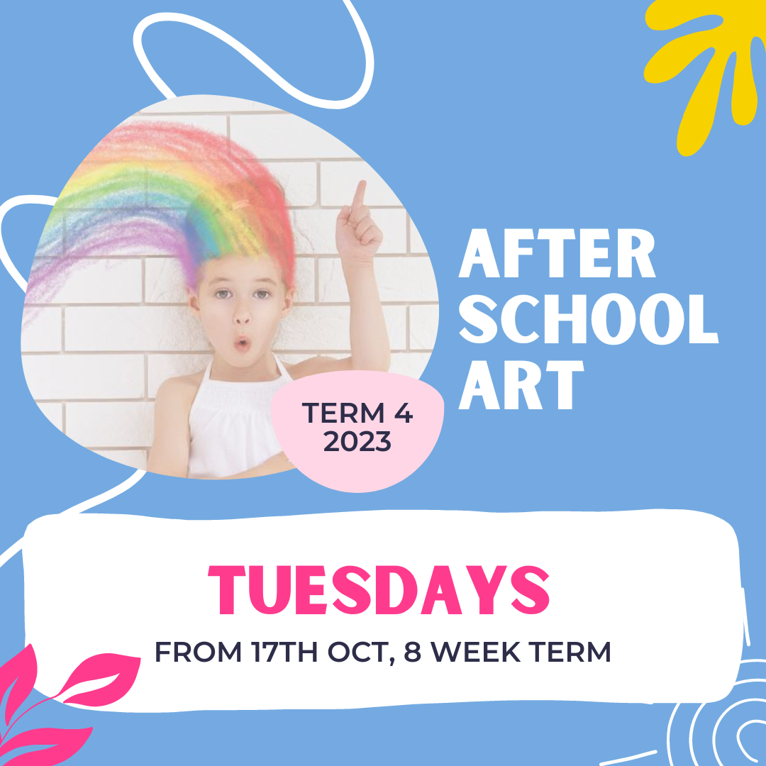After School Kids Art Classes - Term 4 2023