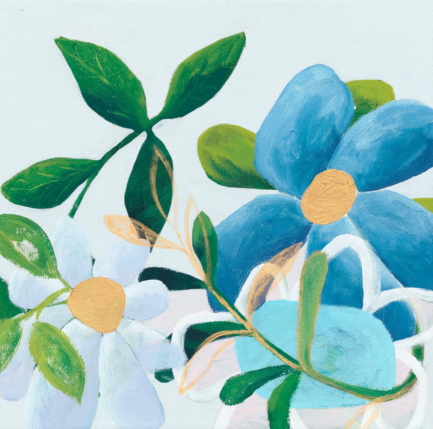 Floral Skyvale - Ros Gervay