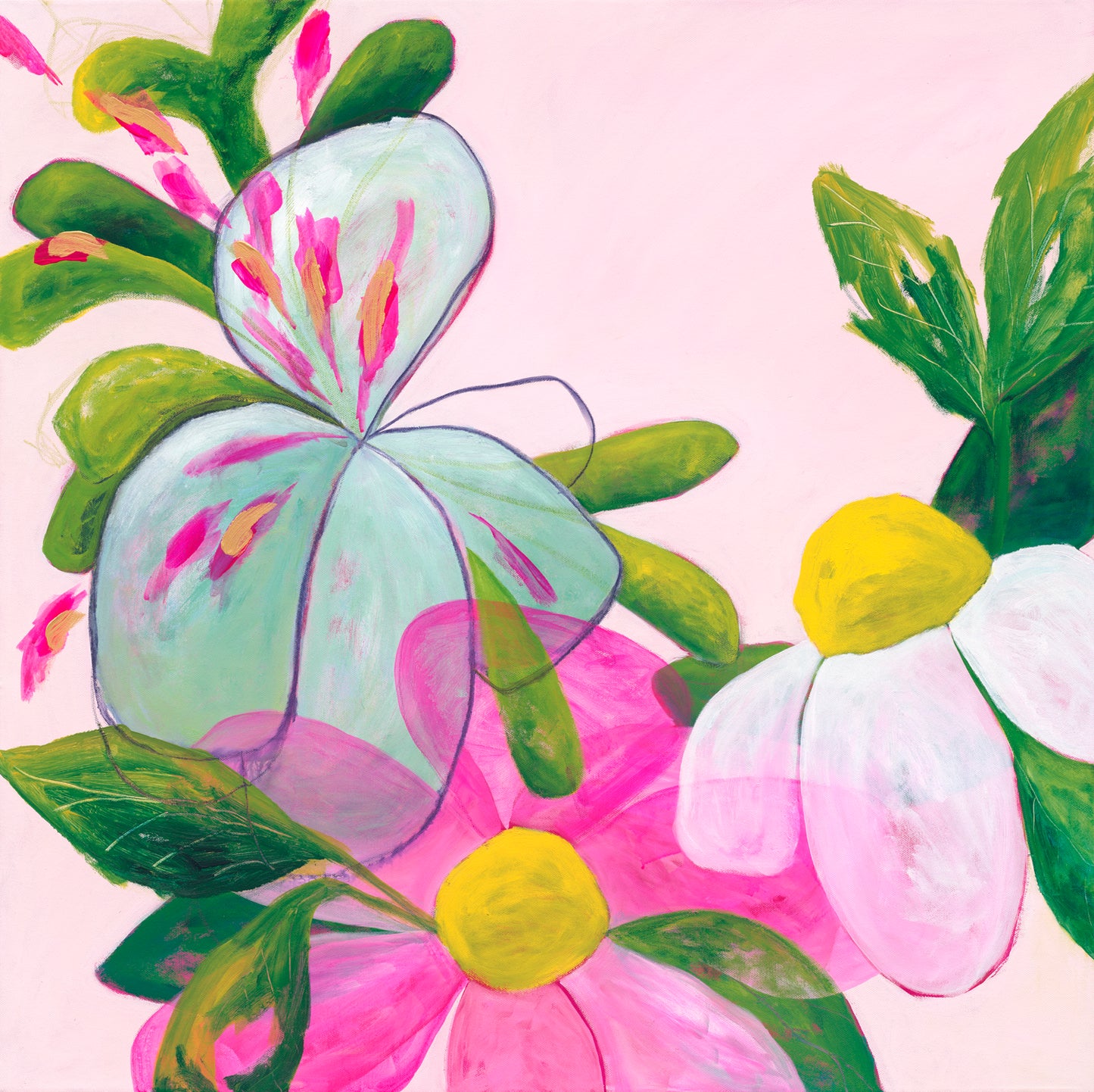 Pink Confetti - Ros Gervay