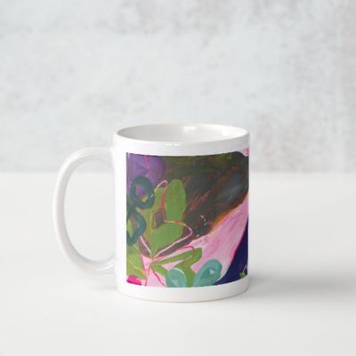 Art Mug - By the Edge of the Magic River - Ros Gervay
