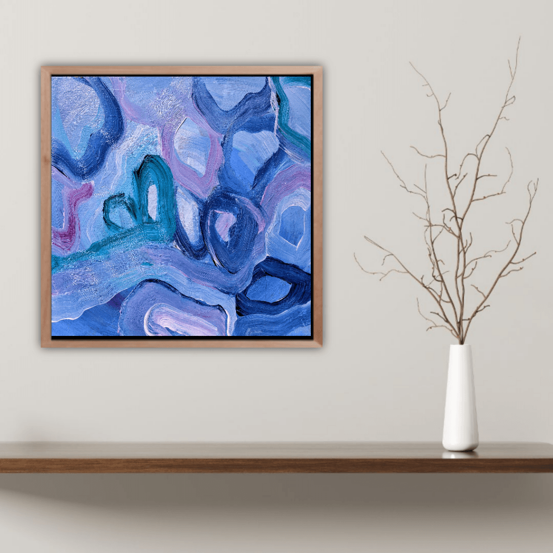 Ros Gervay Creative Giclee Print "Across the Channel" Mini Print