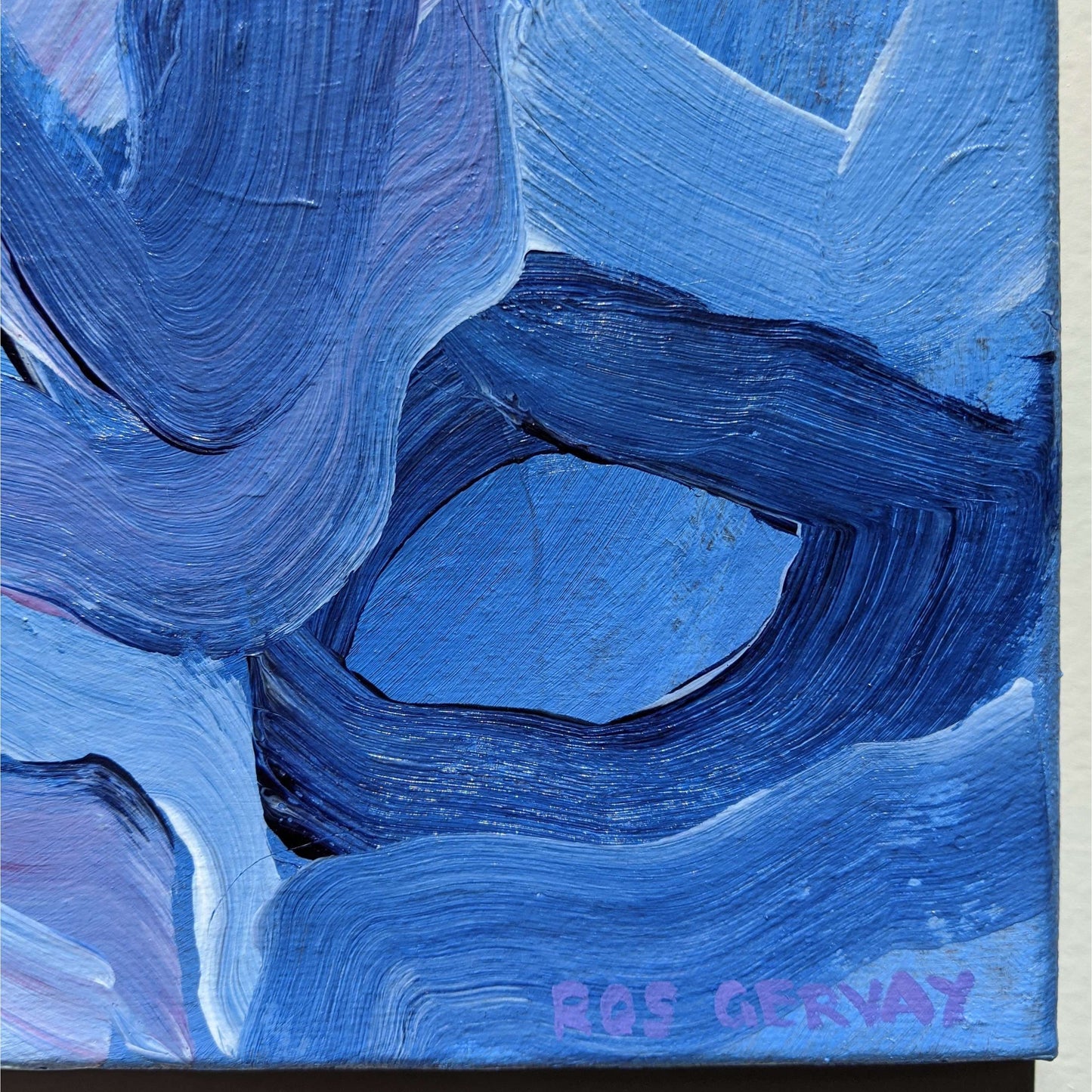Ros Gervay Creative Giclee Print "Across the Channel" Mini Print