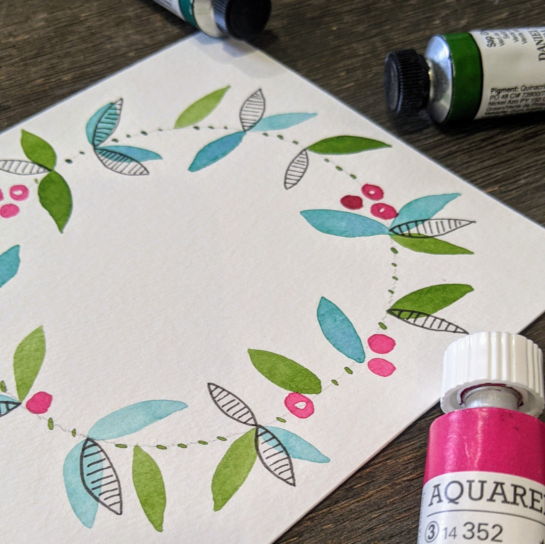 How To Make Beautiful Handmade Watercolour Greeting Cards