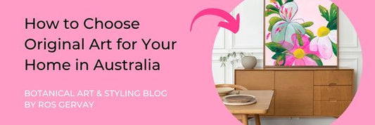 How to Choose Original Art for Your Home in Australia