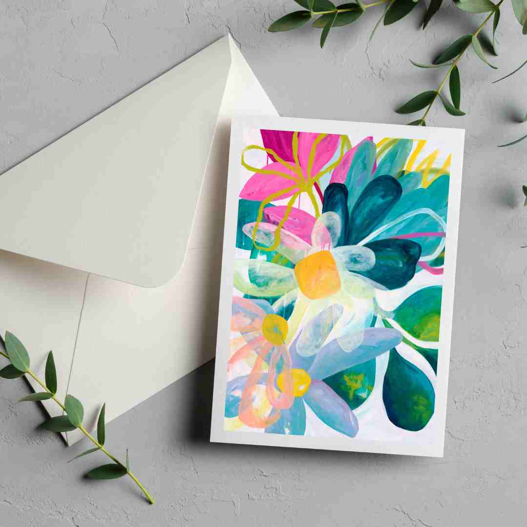 Greeting Card Set: When She Bloomed - Ros Gervay