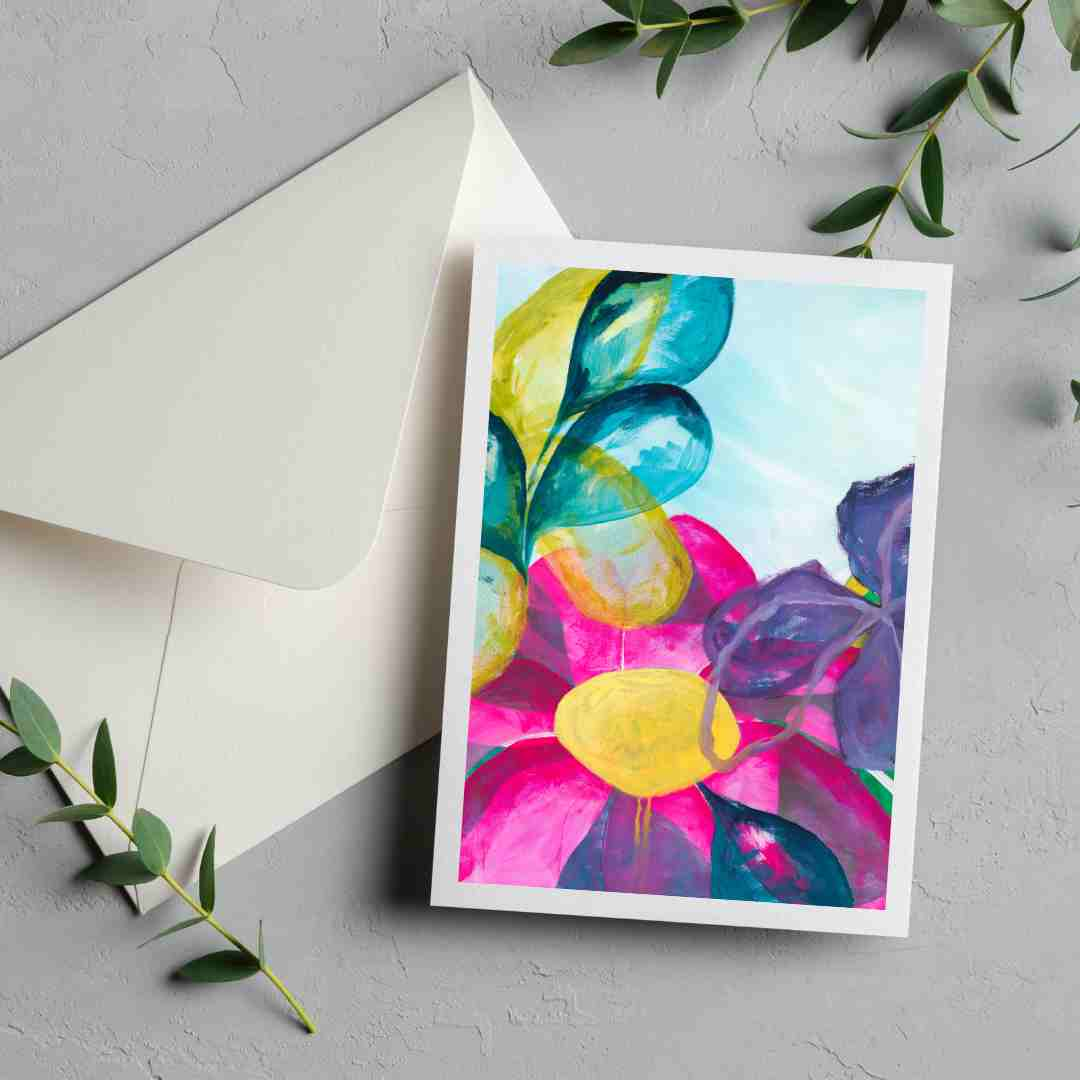 Greeting Card Set: A Floral Fiesta - Ros Gervay