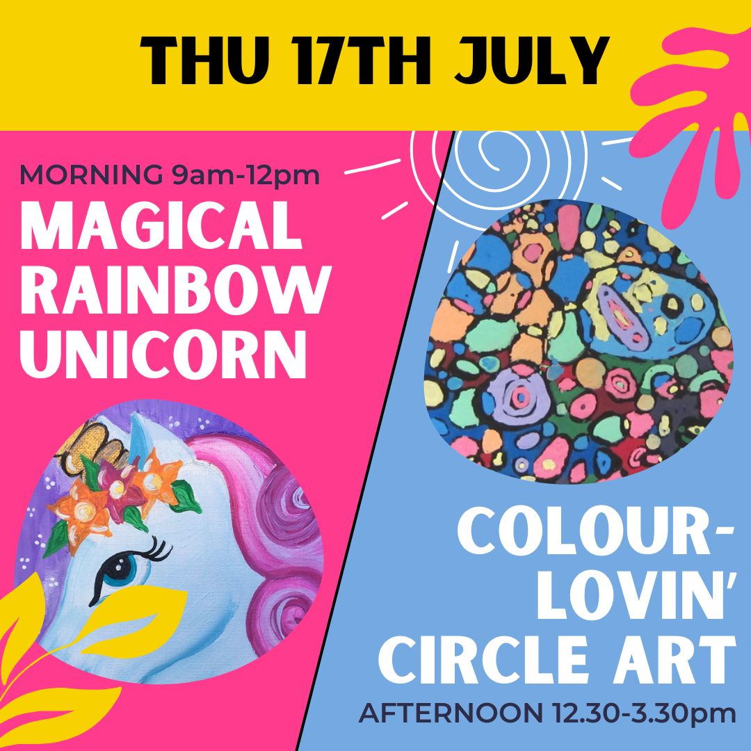 Kids School Holiday Art Classes - Winter July 2025