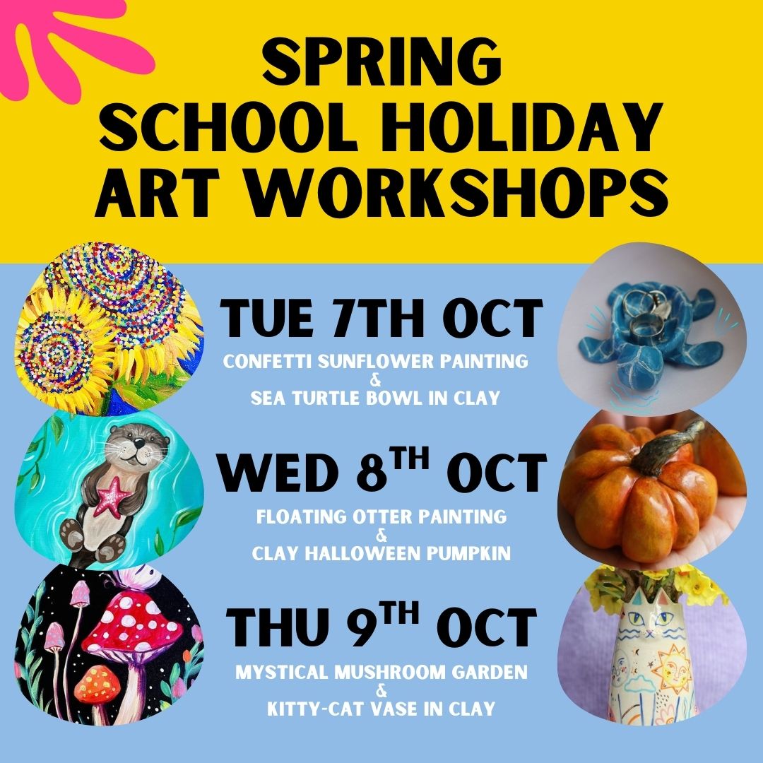 Kids Art Classes - Spring School Holidays October 2025 Lane Cove