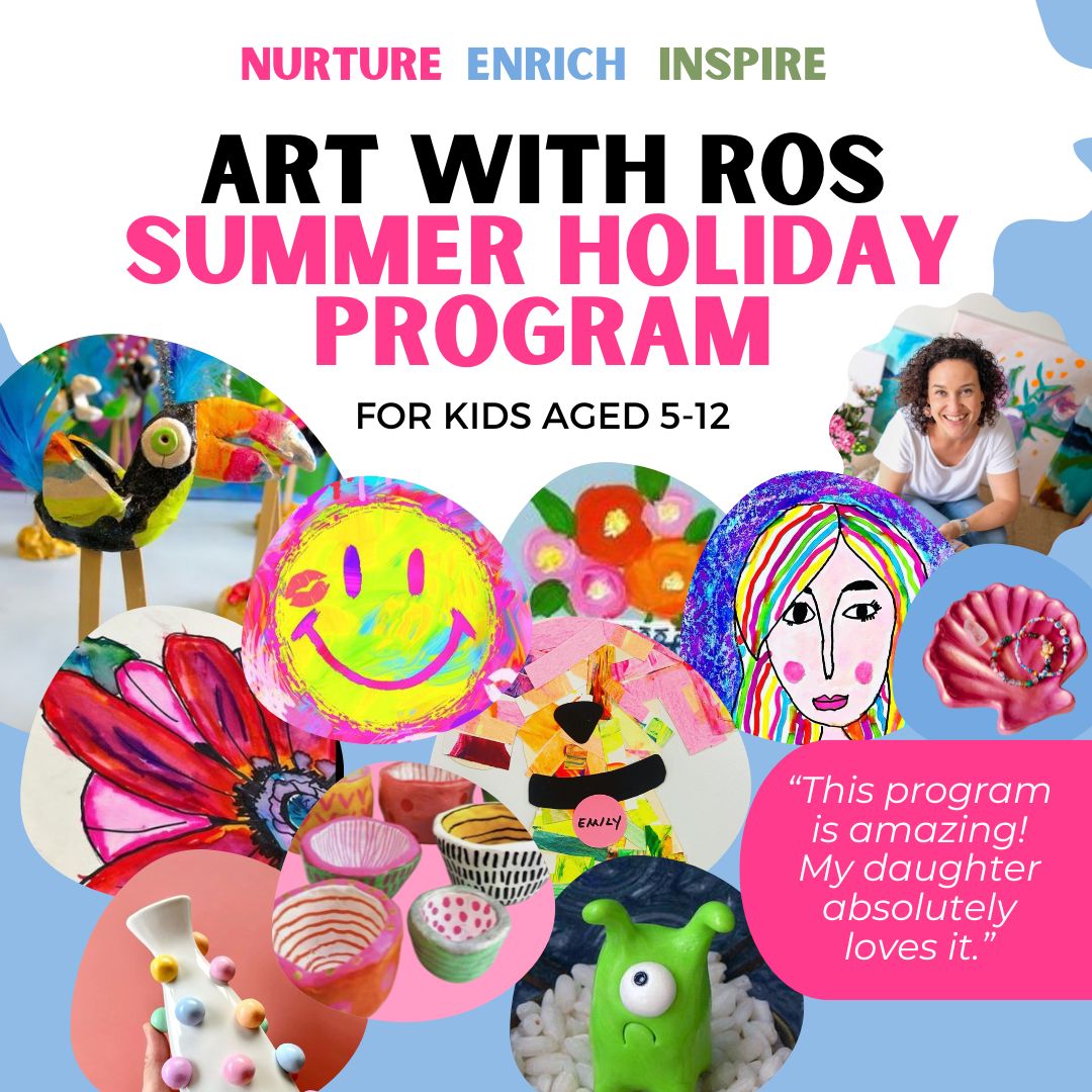 Kids Art Classes Summer School Holidays January 2026 Lane Cove